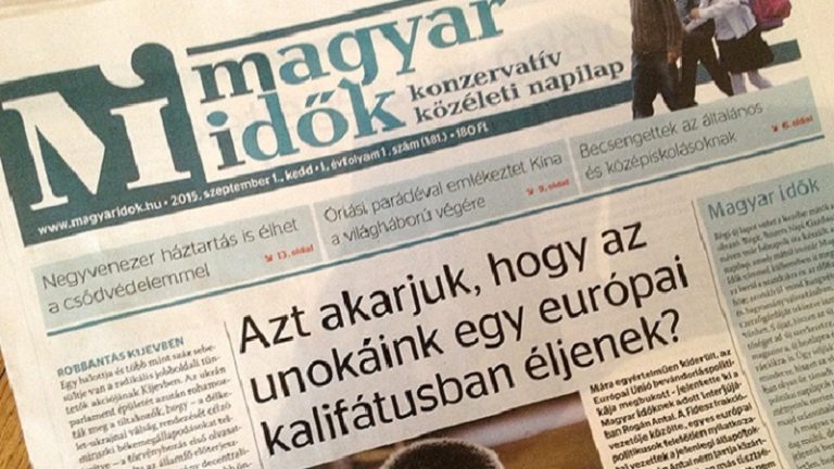 Nevet és színt váltott a Napi Gazdaság: itt a Magyar Idők Nevet és színt váltott a Napi Gazdaság: itt a Magyar Idők