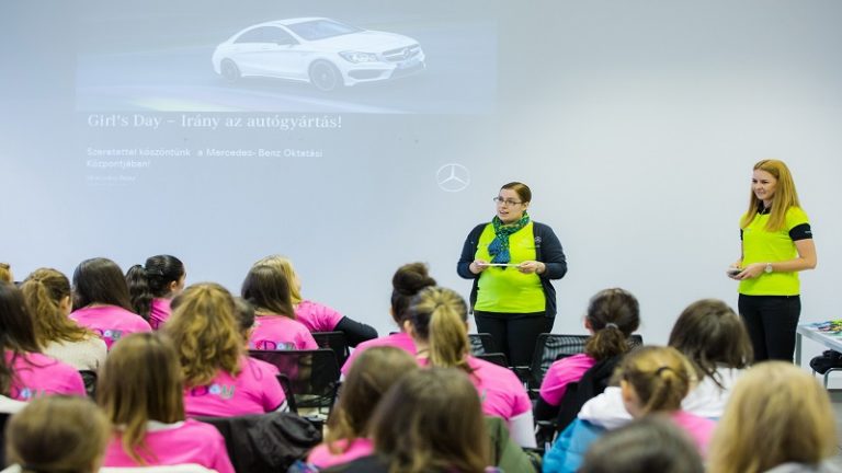 Lányokat toboroz duális képzésre a Mercedes Kecskeméten
