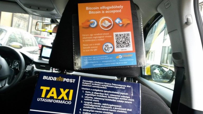 A Budapest Taxinál már bitcoinnal is lehet fizetni – a felügyelet nem örül