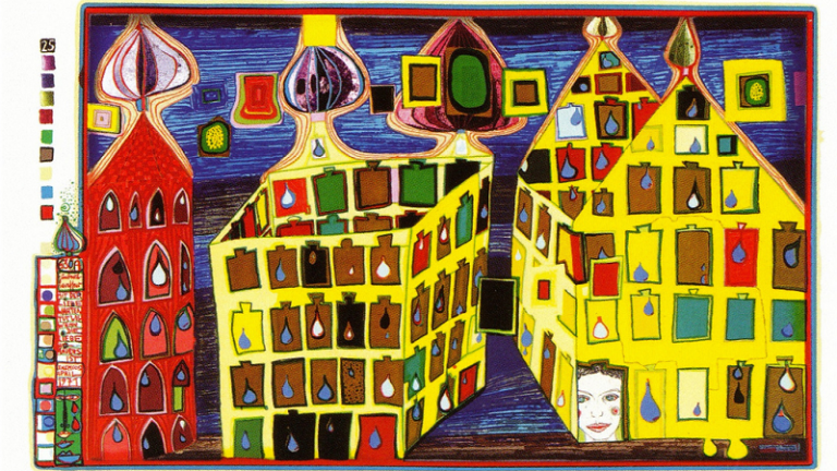 Hundertwasser és Haszegava grafikáiból nyílik kiállítás Budapesten Hundertwasser és Haszegava grafikáiból nyílik kiállítás Budapesten