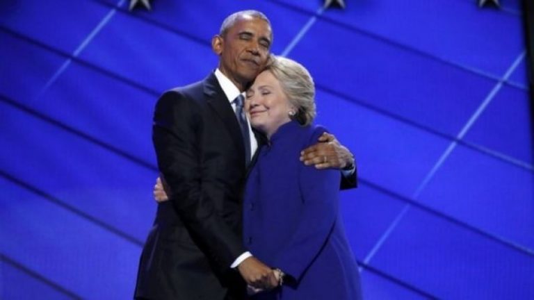 Obama változatlanul Hillary Clinton mellett kampányol