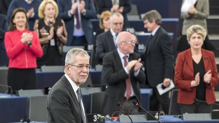 Alexander Van der Bellen: Az európai eszme megér minden befektetett munkát Alexander Van der Bellen: Az európai eszme megér minden befektetett munkát