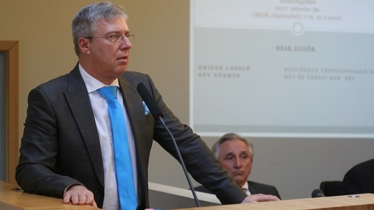 Krisán Lászlót választották meg a BKIK elnökének Krisán Lászlót választották meg a BKIK elnökének