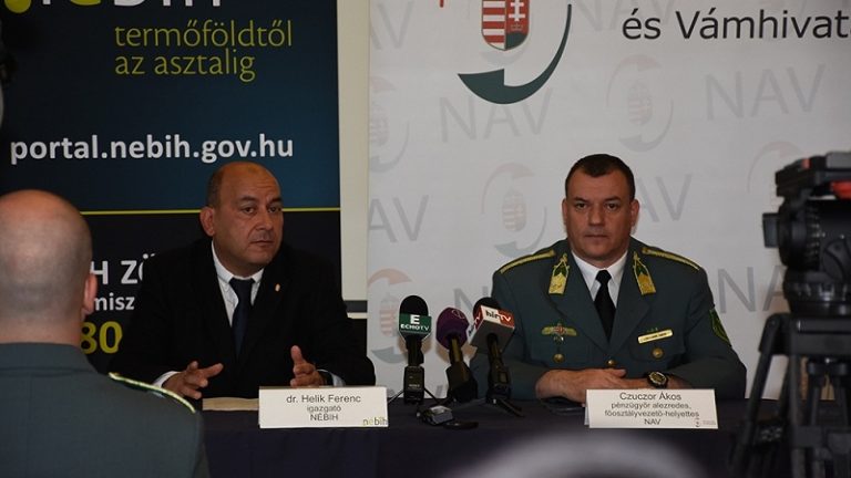 Több tonna élelmiszert foglaltak le a nagy tavaszi akciósorozatban Több tonna élelmiszert foglaltak le a nagy tavaszi akciósorozatban