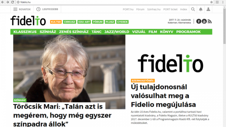 Új tulajdonoshoz került a Fidelio