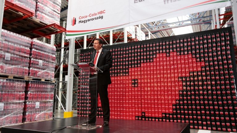 Közép-Európa legnagyobb gyártóbázisát építi a Coca-Cola HBC Magyarország