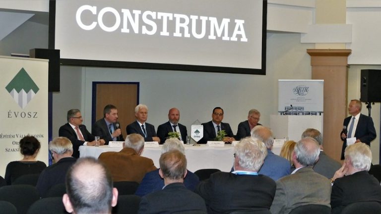 Az építőipar aktuális kérdései a Construmán Az építőipar aktuális kérdései a Construmán