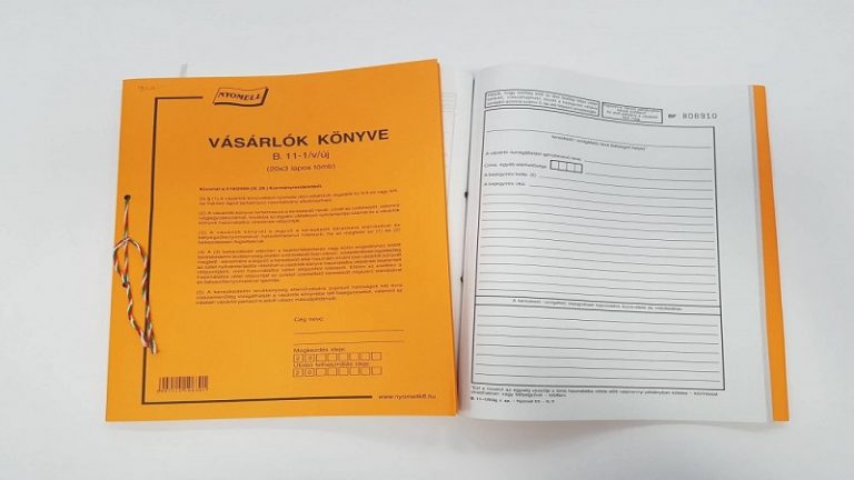 Mégsem kell kicserélni a vásárlók könyvét a GDPR miatt Mégsem kell kicserélni a vásárlók könyvét a GDPR miatt