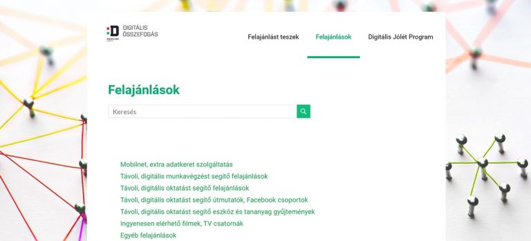 58 vállalkozás 80 felajánlását összesíti a Digitális Összefogás gyűjtőoldala 58 vállalkozás 80 felajánlását összesíti a Digitális Összefogás gyűjtőoldala