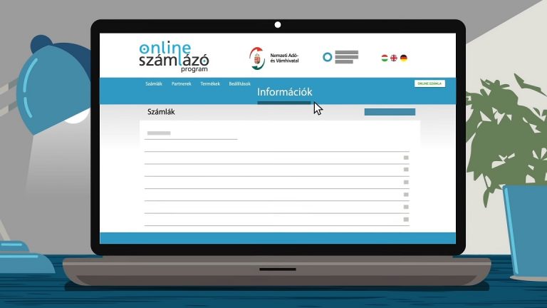 Áprilistól új verzióra vált az online számla rendszer Áprilistól új verzióra vált az online számla rendszer