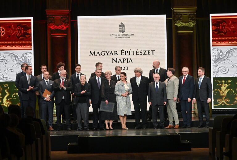 A Magyar építészet napja alkalmából átadták az állami építészeti díjakat
